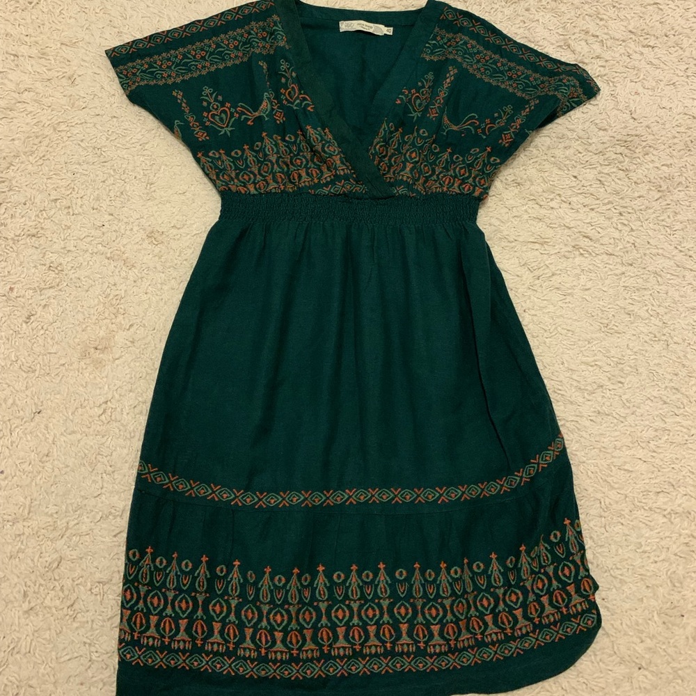 Nice things Paloma S. Embroidered green dress